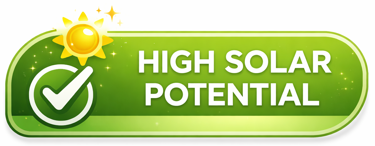 High Solar Potential